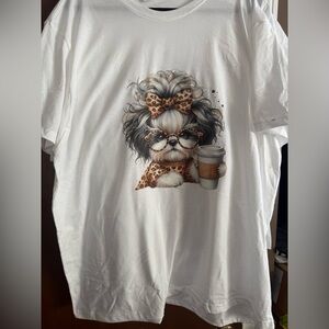 Cute Dog Graphic T-Shirt